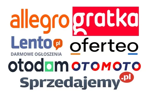 Loga předních inzertních stránek v Polsku
