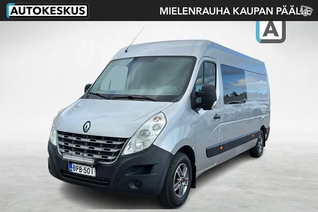 Renault Master 2,3 dCi 125hv 6MT L3H2 T35 1+4 retkeilyauto *Retkis / FiXten Oy / Siisti* - Autohuumakorko 1,99%+kulut - Image 1