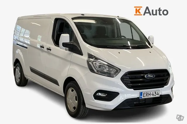 Ford Transit Custom 320 2,0TDCi 130 hv M6 Trend Van N1 L2H1 * Alv | Lämmitettävä lasi | Lisälämmitin | Vetokoukku* Image 1